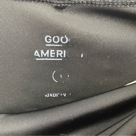 Good American Off The Shoulder Velvet Bodysuit Sz 4 US XL black - Picture 6 of 8